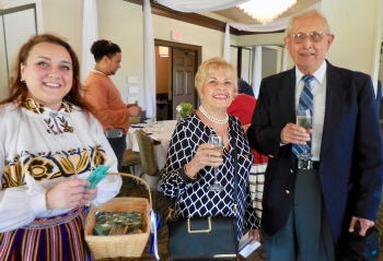 Marju Dishmey and Carmen and Henno Normet. Estonian Society of Central Florida (KFES), EV99 celebration, 25 Feb 2017, Clearwater, FL. Foto: Lisa Mets